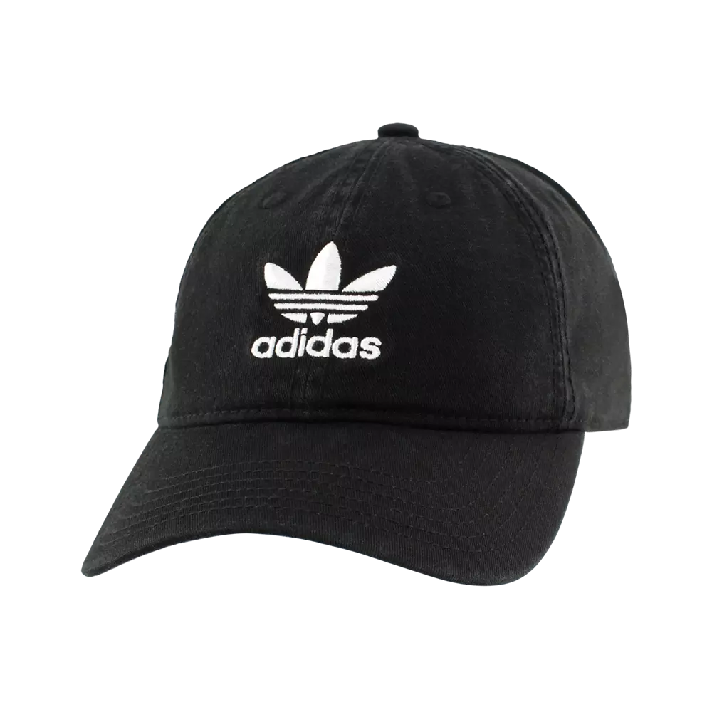 Adidas originals washed relaxed 2025 strapback